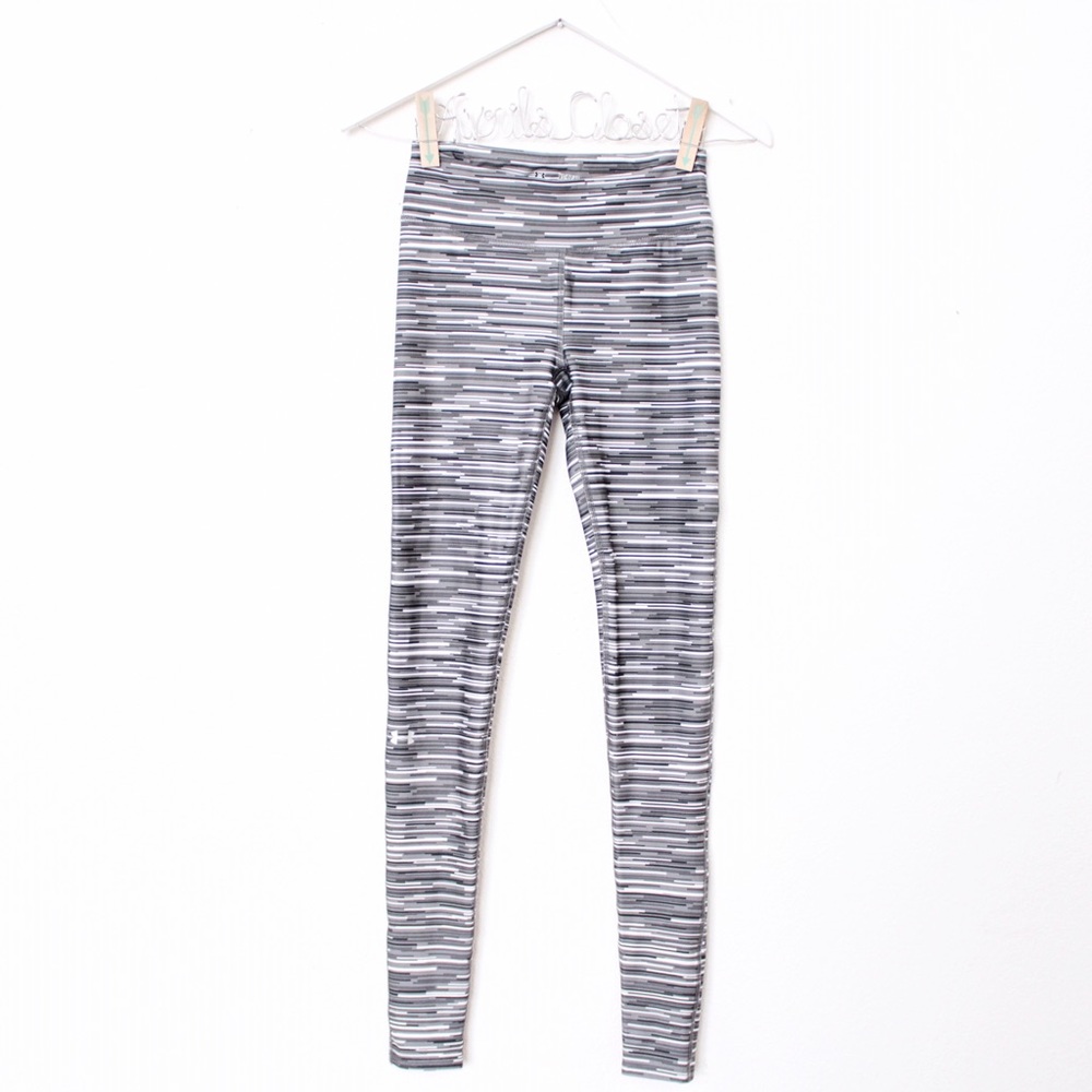 Under Armour Monochrome Stripe Print Workout Pants